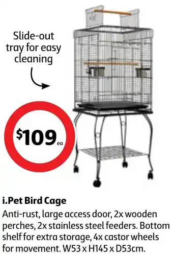 i.Pet Bird Cage