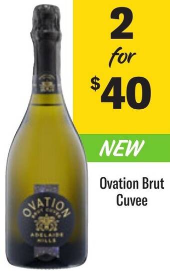 Coles Ovation Brut Cuvee offer