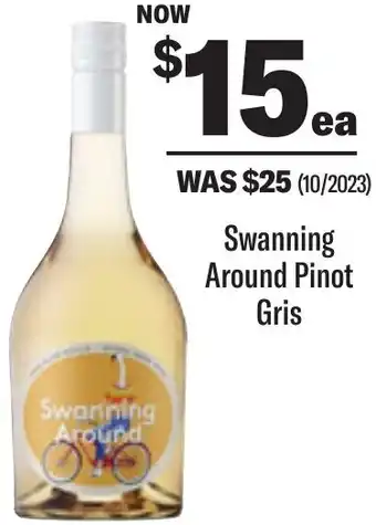 Swanning Around Pinot Gris