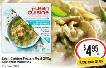 Lean Cuisine Frozen Meal 280g