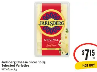 IGA Jarlsberg Cheese Slices 150g offer