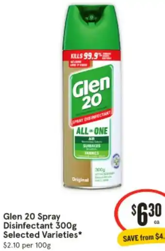 Glen 20 Spray Disinfectant 300g