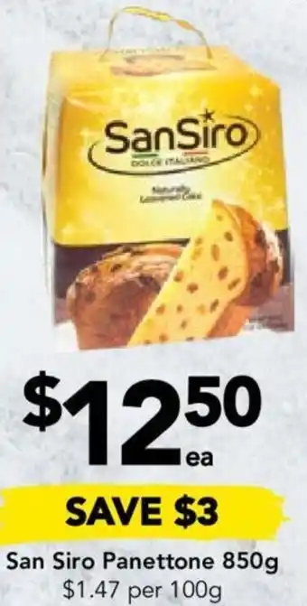 Drakes San Siro Panettone 850g offer