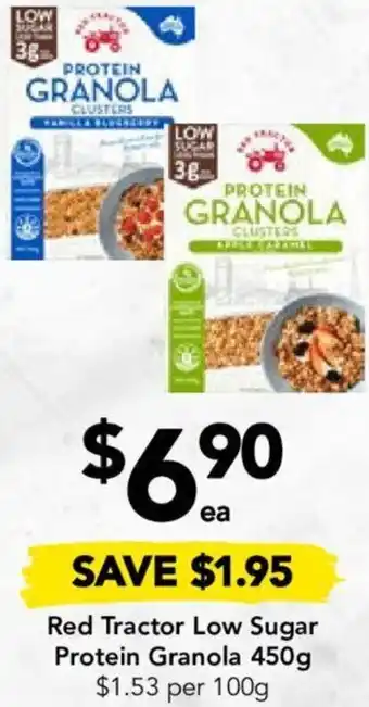 Drakes Red Tractor Low Sugar Protein Granola 450g offer