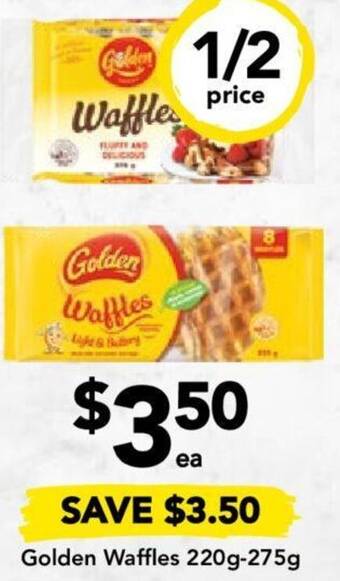Drakes Golden Waffles 220g-275g offer