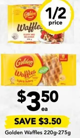 Drakes Golden Waffles 220g-275g offer