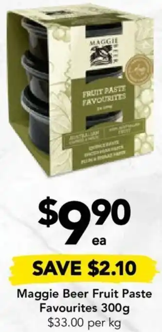 Drakes Maggie Beer Fruit Paste Favourites 300g offer
