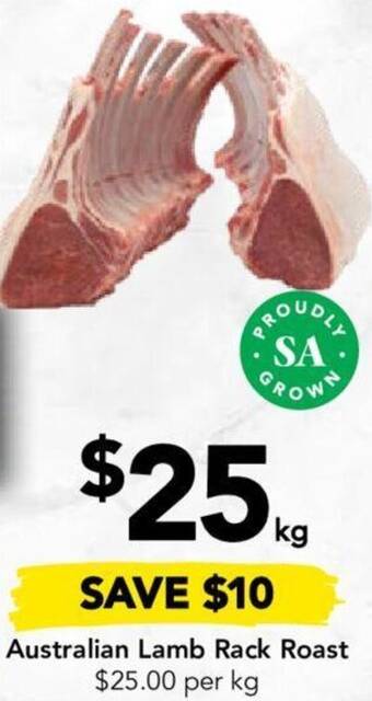 Drakes Australian Lamb Rack Roast offer