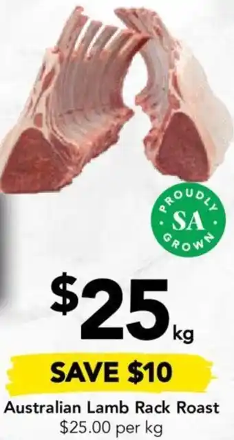 Drakes Australian Lamb Rack Roast offer