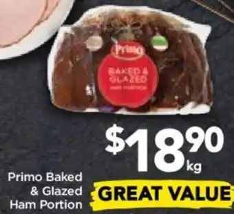 Drakes Primo Baked & Glazed Ham Portion offer