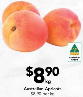 Drakes Australian Apricots offer