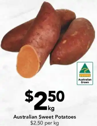 Australian Sweet Potatoes