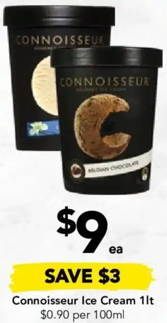 Connoisseur Ice Cream 1lt