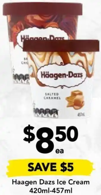 Haagen Dazs Ice Cream 420ml-457ml