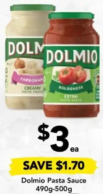 Drakes Dolmio Pasta Sauce 490g-500g offer