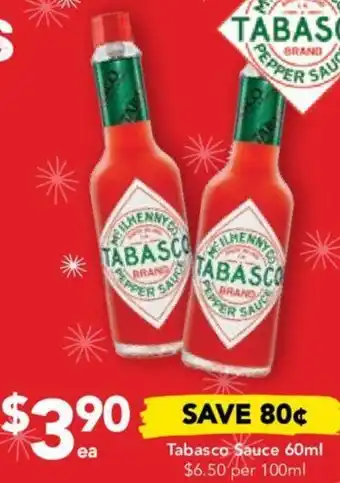 Tabasco Sauce 60ml