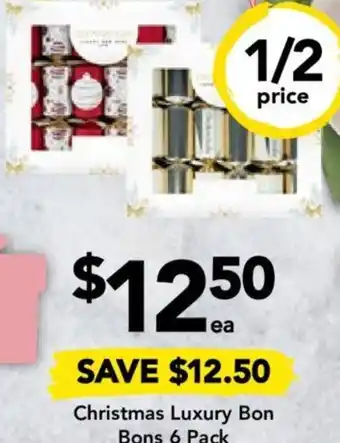 Drakes Christmas Luxury Bon Bons 6 Pack offer