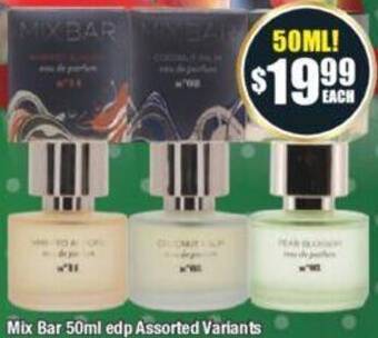 Chemist Warehouse Mix Bar 50ml edp offer