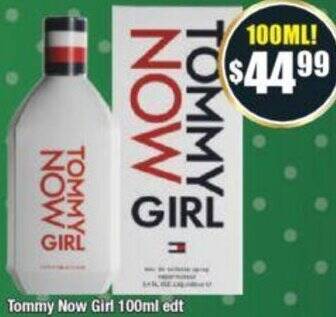 Chemist Warehouse Tommy Now Girl 100ml offer