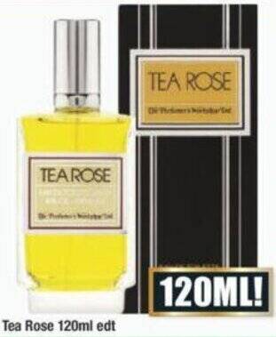 Chemist Warehouse Tea Rose 120ml edt offer