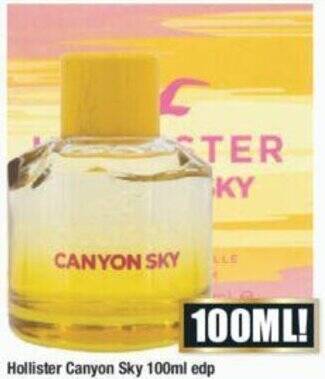 Chemist Warehouse Hollister Canyon Sky 100ml edp offer