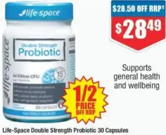 Life-Space Double Strength Probiotic 30 Capsules