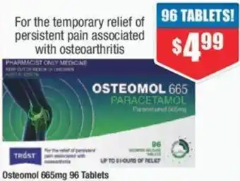 Osteomol 665mg 96 Tablets