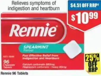 Rennie 96 Tablets