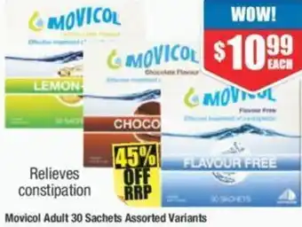 Chemist Warehouse Movicol Adult 30 Sachets offer