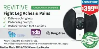Revitive Medic EMS & TENS Circulation Booster