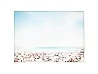 LivingStyles "Summers On Bondi" Framed Canvas Wall Art Print, 110cm offer