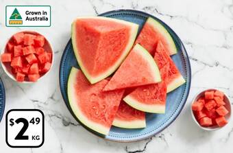 Foodworks SEEDLESS WATERMELON offer