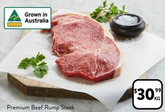 Foodworks Premium Beef Rump Steak offer