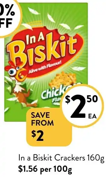 In a Biskit Crackers 160g