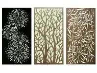 Stratco Rust, Rusted Look or Painted Steel Screens offer
