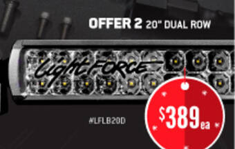 Opposite Lock OFFER 2 20" DUAL ROW offer