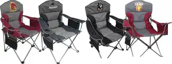 Afl & nrl camp chairs