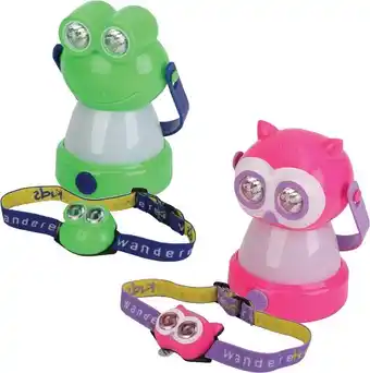 BCF Wanderer kids lantern & headlamp set offer