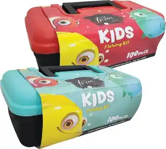BCF Pryml 100 piece kids tackle kit offer