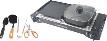 BCF Campmaster butane combo camp stove offer