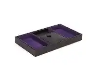 Bevilles Jewellery Wolf Blake Valet Tray Black Pebble offer