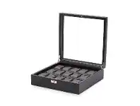 Bevilles Jewellery Wolf Viceroy 15 Pc Watch Box Black offer