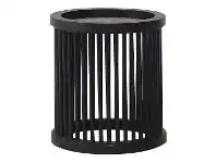 LivingStyles Manhattan Mahogany Timber Round Side Table offer