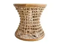 LivingStyles Marcus Rattan Round Side Table offer