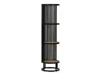 LivingStyles Manhattan Mahogany Timber Side Tower Stand offer