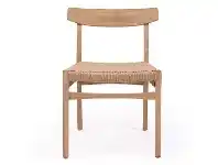 LivingStyles Mossman Teak Timber Dining Chair offer