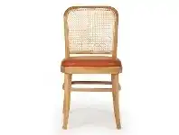 LivingStyles Lachlan Birch Timber & Rattan Dining Chair, Natural offer