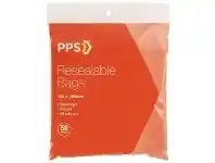 Officeworks PPS 130 x 200mm Resealable Bags 50 Pack offer