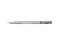 Officeworks Uniball Uni Pin Fineliner Brush Tip Light Grey offer