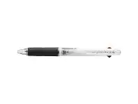 Officeworks Uniball Uni Jetstream Retractable Rollerball 3 Colour Pen 1mm White offer